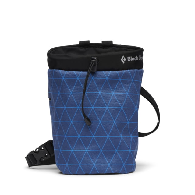 Black Diamond Gym Chalk Bag Ultra Blue Triangle Medium/Large