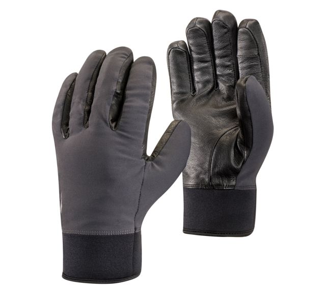Black Diamond HeavyWeight Softshell Glove - Unisex SMOKE Medium - Black Diamond
