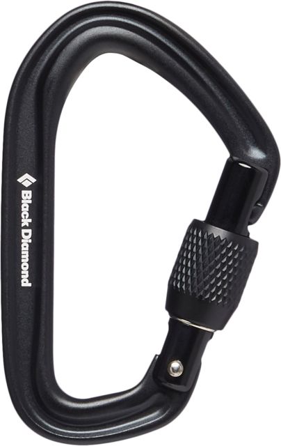 Black Diamond Black Diamond Hotforge Screwgate Carabiner Black - $16.95 at Optics Planet