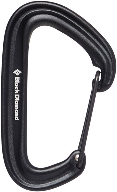 Black Diamond Black Diamond Litewire Carabiner Black - $10.95 at Optics Planet