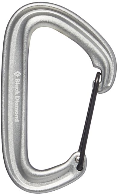 Black Diamond Black Diamond Litewire Carabiner Gray - $10.95 at Optics Planet