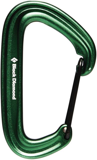 Black Diamond Black Diamond Litewire Carabiner Green - $10.95 at Optics Planet