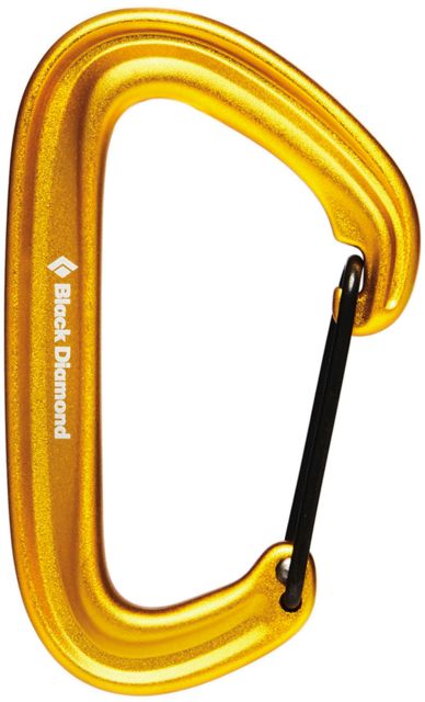 Black Diamond Black Diamond Litewire Carabiner Yellow - $10.95 at Optics Planet