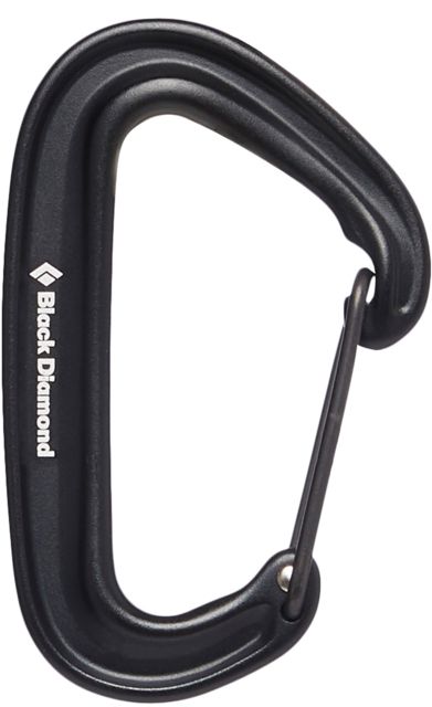 Black Diamond Black Diamond Miniwire Carabiner Black - $8.95 at Optics Planet