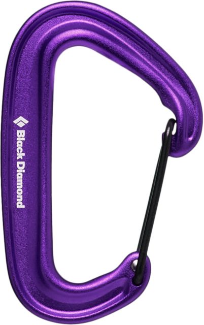 Black Diamond Black Diamond Miniwire Carabiner Purple - $8.95 at Optics Planet