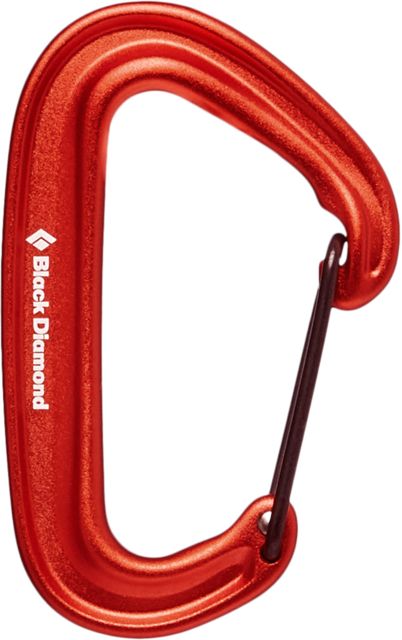 Black Diamond Black Diamond Miniwire Carabiner Red - $8.95 at Optics Planet