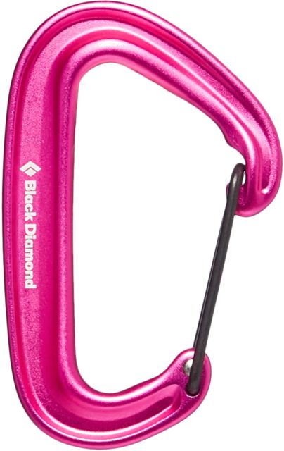 Black Diamond Black Diamond Miniwire Carabiner Ultra Pink - $8.95 at Optics Planet