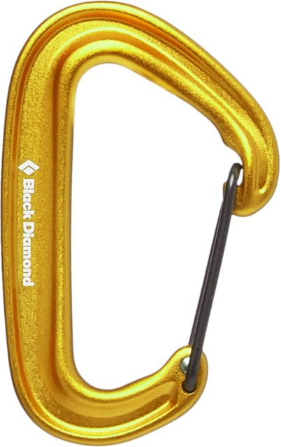 Black Diamond Black Diamond Miniwire Carabiner Yellow - $8.95 at Optics Planet