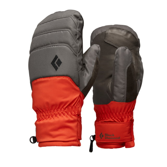 Black Diamond Mission MX Mitts Walnut/Octane Large - Black Diamond