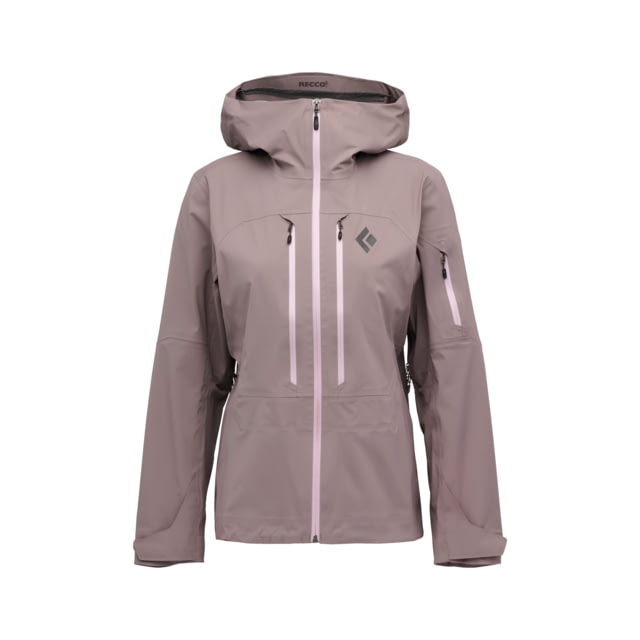 Black Diamond Recon LT Shell - Women's Dark Mauve Medium