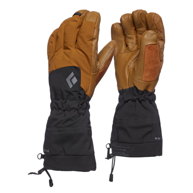 Black Diamond Soloist Gloves Dark Curry Extra Small - Black Diamond