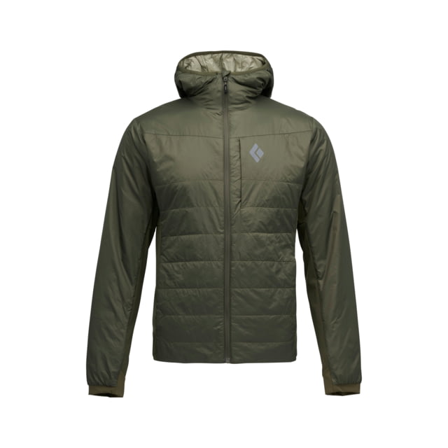 Black Diamond Black Diamond Solution 1.0 Hoody - Men's Dark Moss Small - $223.20 at Optics Planet