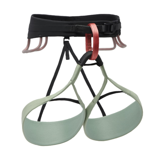 Open Box, Dealer Demo, Black Diamond Solution Harness - Women's, Desert Sage, Extra Small, BD6510833057XS-1 by USA Black Diamond Outdoor Climbing Harnesses