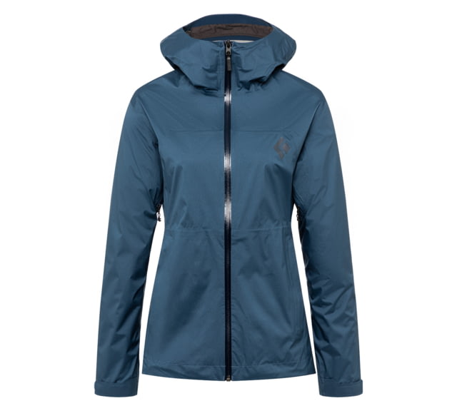 Black Diamond Stormline Stretch Rain Shell - Women's Ink Blue Extra Small