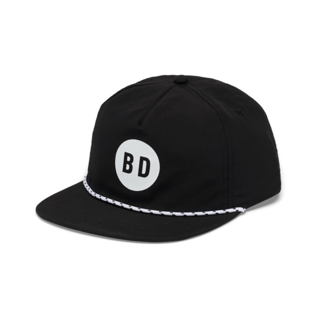 Black Diamond Black Diamond Synthetic Rope Hat Black/White BD Circle - $55.00 at Optics Planet
