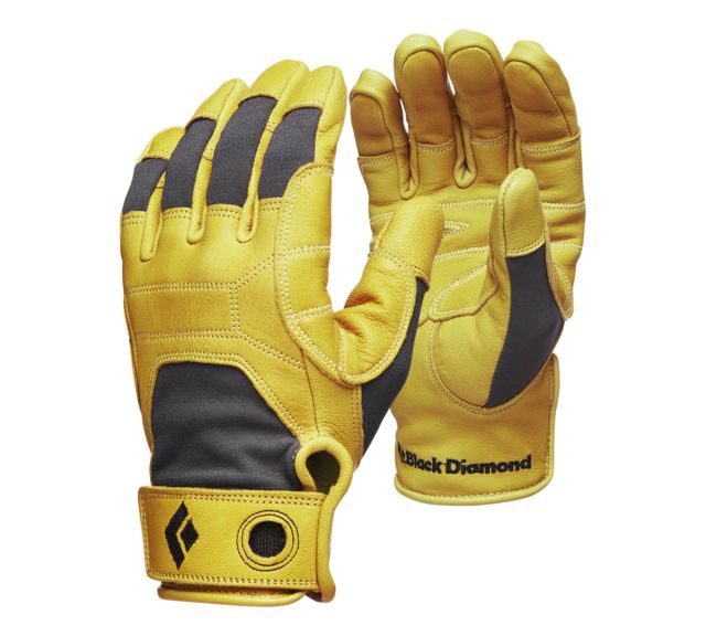 Black Diamond Transition Climbing Gloves - Unisex Natural Extra Large - Black Diamond