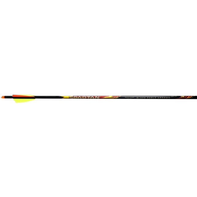 Black Eagle Spartan Arrows .001 400 2.5 in. Shield Cut, 6 Pack, 1006025 by USA Black Eagle Arrows Archery Arrows