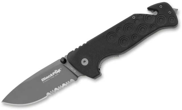 Black Fox Action Knife Black Small - Black Fox