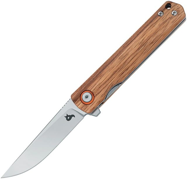 Black Fox Spear Linerlock Zebrawood - Black Fox