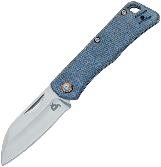 Black Fox Teeny Linerlock Blue Micarta - Black Fox