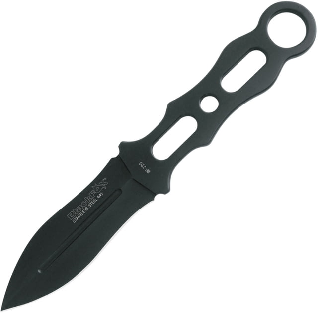 Black Fox Throwing Knife 3.25" blade Skeletonized handle - Black Fox