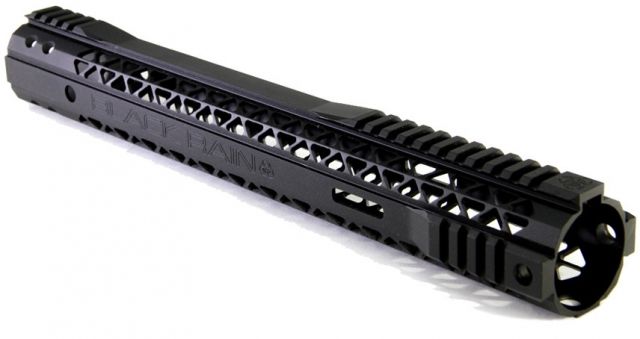 Black Rain Ordnance 15in Mlok Handguard 5.56 Black - Black Rain Ordnance