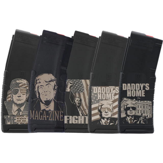 Package 2 Black 5 Pack Ammo