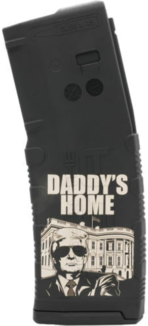 Black Rain Ordnance AR-15 5.56x45mm 30 Rounds Rifle Magazine Black Trump Daddy'S Home 30 - Black Rain Ordnance