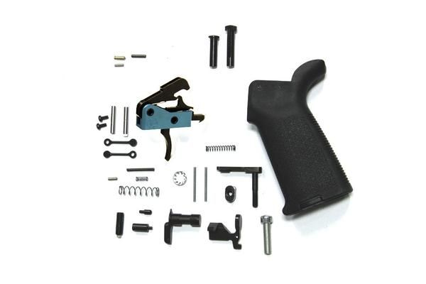 Black Rain Ordnance Lower Parts Kit .308 Black - Black Rain Ordnance