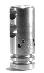 Black Rain Ordnance Round Compensator .308 Machined Shiny BRO-RCC-MACH-308 - Black Rain Ordnance