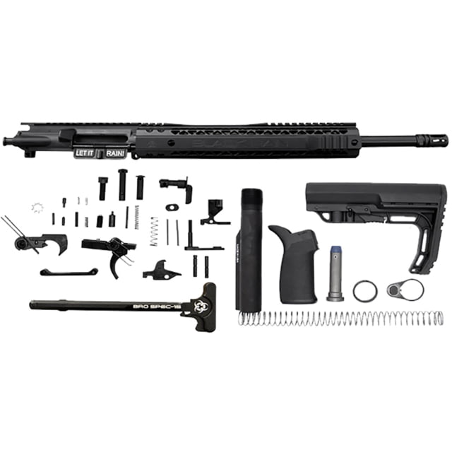 Black Rain Ordnance Spec Builder's Kit AR-15 5.56mm 16 in Upper Receiver Black - Black Rain Ordnance