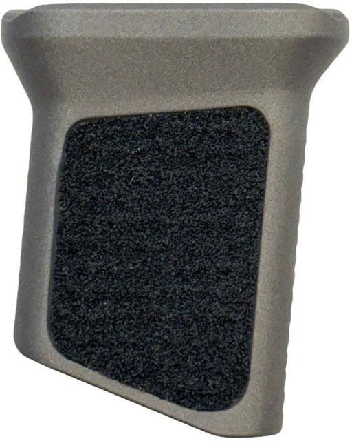 Black River Manufacturing MLOK Slanted Vertical X-Grip Gray - Black River Manufacturing