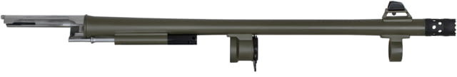Black River Manufacturing Non Ported Benelli M4 12 Gauge Shotgun Barrel 18.5 in Chrome Linded OD Green - Black River Manufacturing