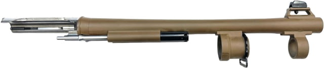 Black River Manufacturing Non Ported SBS Benelli M4 12 Gauge Shotgun Barrel 14 in Chrome Linded FDE - Black River Manufacturing