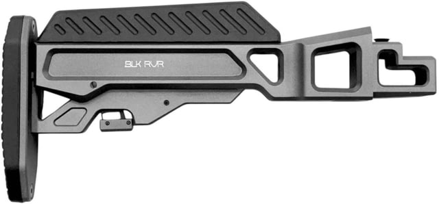 Black River Manufacturing ZULU Collapsible AK Stock Gray - Black River Manufacturing