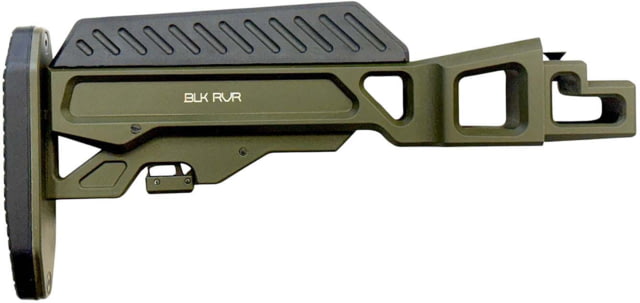 Black River Manufacturing ZULU Collapsible AK Stock OD Green - Black River Manufacturing