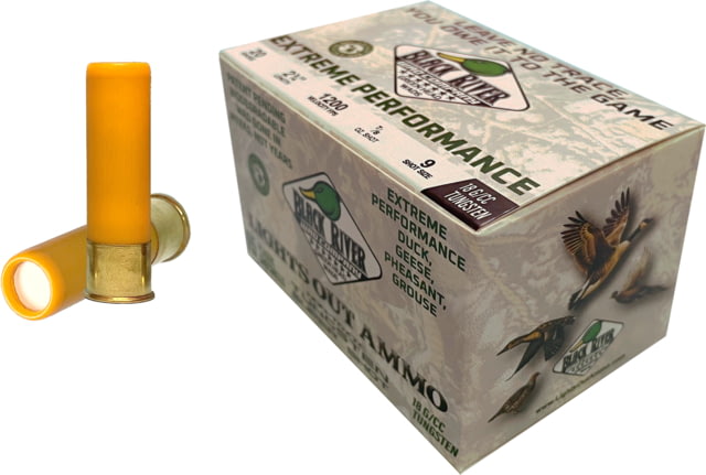 ck River Shot Company 20 Gauge Premium Tungsten TSS 2 3/4in #9 15 Round Box 7/8oz Ammo