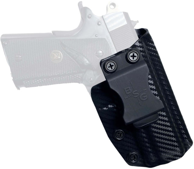 Black Scorpion Outdoor Gear 1911 5in w/o Rail IWB Full Profile Holster Right Hand Carbon Fiber - Black Scorpion Outdoor Gear