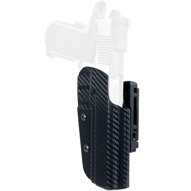 Black Scorpion Outdoor Gear 1911 3'' Pro IDPA Competition Holster Right Carbon Fiber - Black Scorpion Outdoor Gear