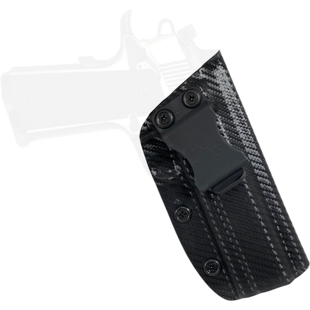 Black Scorpion Outdoor Gear 1911 4.25in w/o Rail IWB Full Profile Holster Right Hand Carbon Fiber - Black Scorpion Outdoor Gear