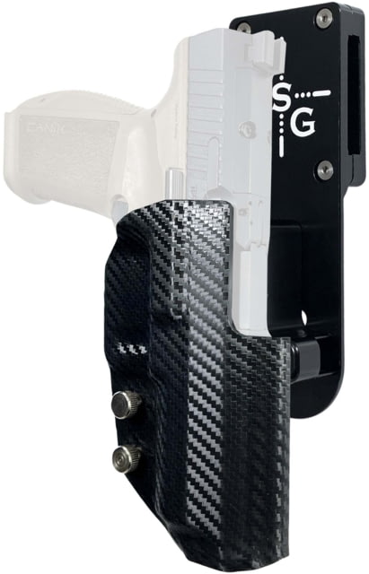 Black Scorpion Outdoor Gear Canik METE SFT Pro Heavy Duty Competition Holster Left Black/Carbon Fiber - Black Scorpion Outdoor Gear