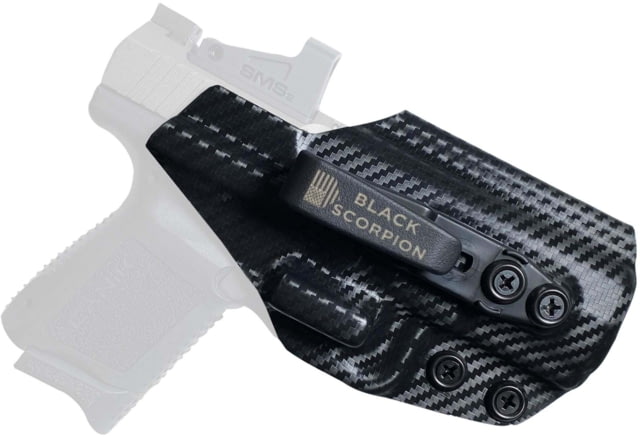 Black Scorpion Outdoor Gear Canik TP9 Elite SC Belt Wing Tuckable Holster Right Carbon Fiber - Black Scorpion Outdoor Gear