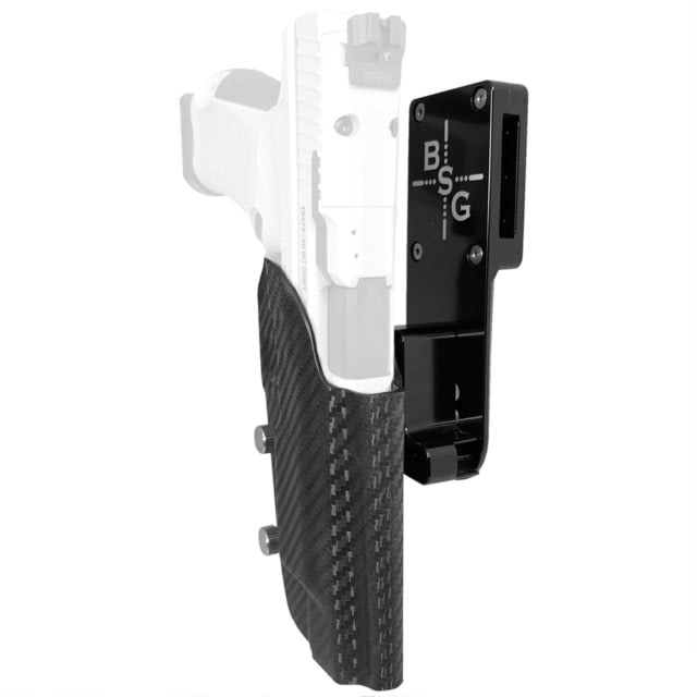 Black Scorpion Outdoor Gear Canik TP9SFx Pro Heavy Duty Competition Holster Left Black/Carbon Fiber - Black Scorpion Outdoor Gear