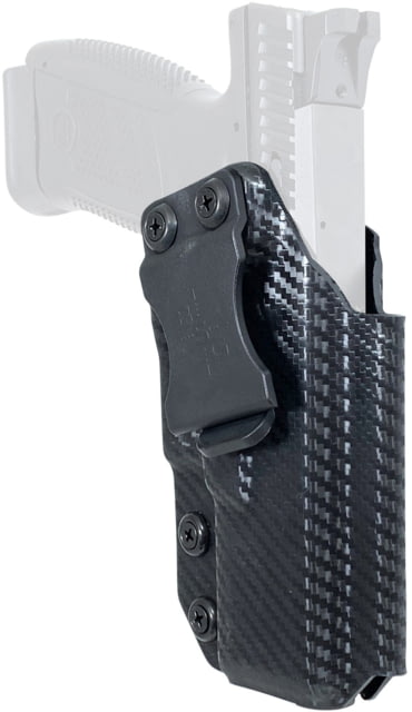 Black Scorpion Outdoor Gear CZ P-10 C IWB Kydex Holster - Low Profile Right Hand Carbon Fiber - Black Scorpion Outdoor Gear