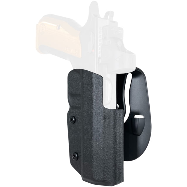Black Scorpion Outdoor Gear CZ Tactical Sport Orange OWB Kydex Paddle Holster Right Black - Black Scorpion Outdoor Gear