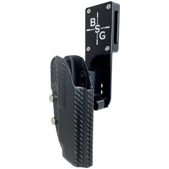 Black Scorpion Outdoor Gear CZ Shadow 2 Pro Heavy Duty Holster Left Hand Black Shell / Carbon Fiber HCD1-USPSA-SHADOWIICFLH - Black Scorpion Outdoor Gear