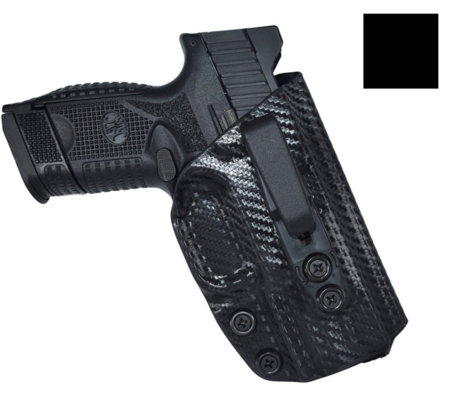 Black Scorpion Outdoor Gear FNH 509 Compact IWB Kydex Full Profile Holster Right Hand Black - Black Scorpion Outdoor Gear