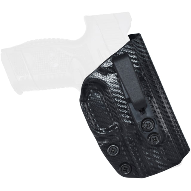 Black Scorpion Outdoor Gear FNH 509 Compact IWB Kydex Full Profile Holster Left Hand Carbon Fiber - Black Scorpion Outdoor Gear