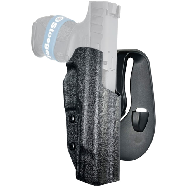 Black Scorpion Outdoor Gear OWB Paddle Holster Stoeger STR-9F Right Hand Black - Black Scorpion Outdoor Gear