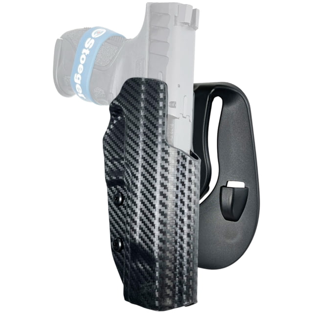 Black Scorpion Outdoor Gear OWB Paddle Holster Stoeger STR-9F Right Hand Carbon Fiber - Black Scorpion Outdoor Gear